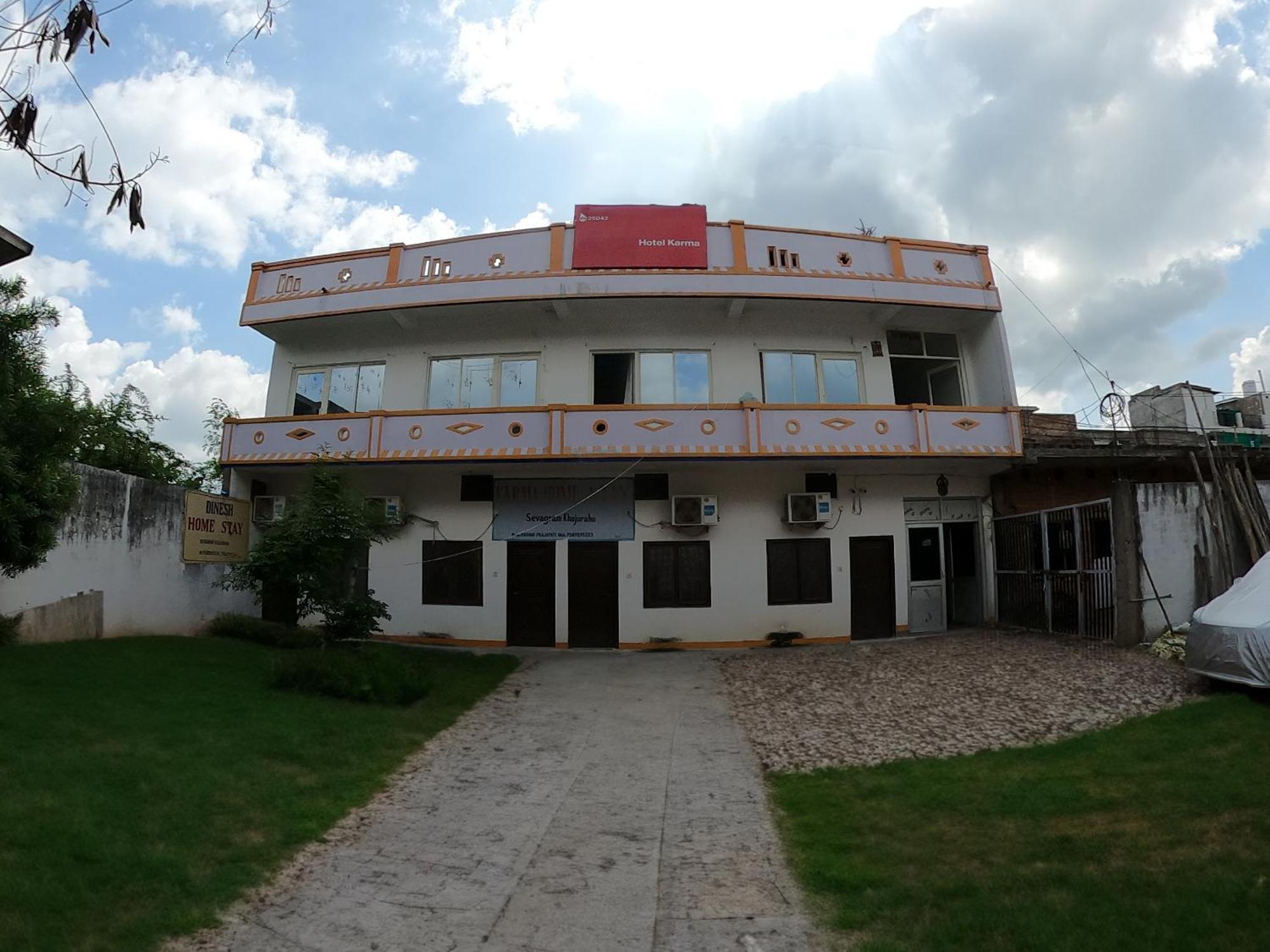 Karma Hostel Khajurāho Exteriör bild