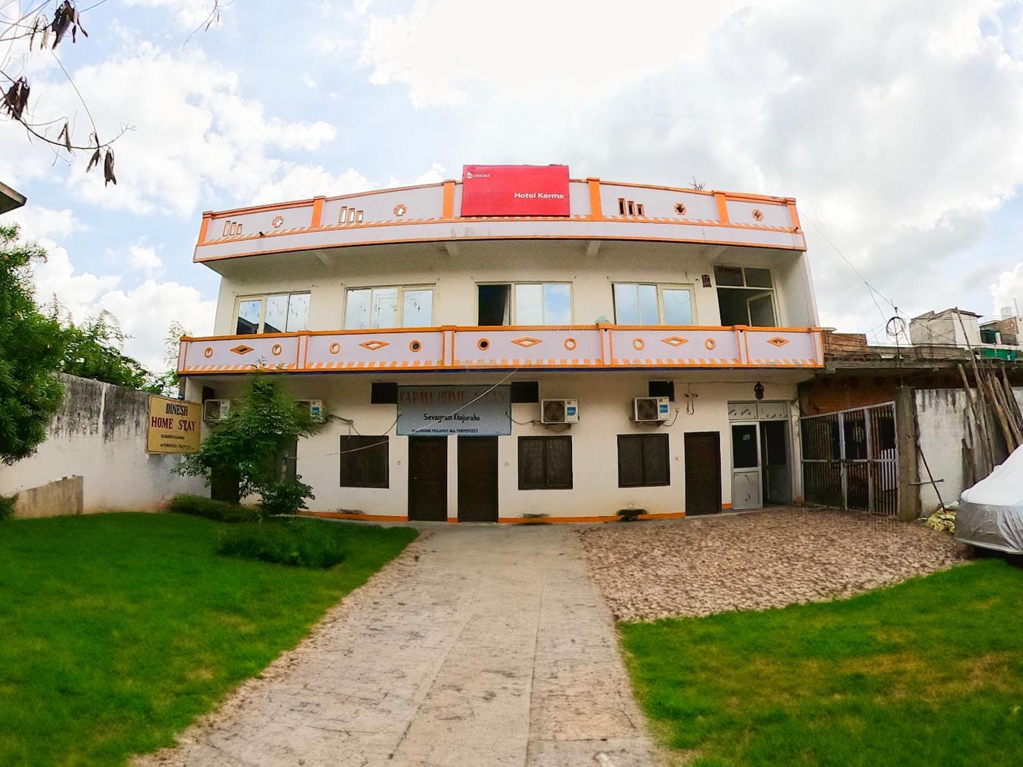 Karma Hostel Khajurāho Exteriör bild